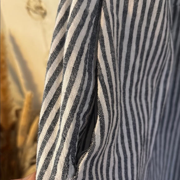 Old Navy Striped Blue and White Dress - Picture 3 of 4